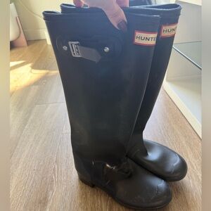 Hunter Classic Black Tall Boots